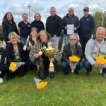 Prisutdelning i FIA Smart Driving Challenge skedde i vinnande kommun. Här ses Team Munkfors tillsammans med representanter från övriga kommunlag Torsby, Hagfors, Sunne ( Kil deltog i tävlingen men saknas på bilden )