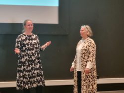 Anna-Lena Andesen och Helene Hjärtquist