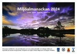 Framsidan av Miljöalmanackan 2024