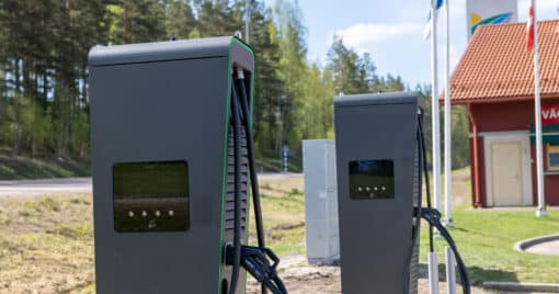 Laddplats för elbil