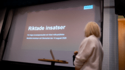 Skolverket är på plats berättar om riktade insatser.