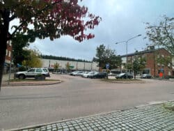Torgets parkering i Munkfors