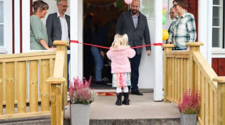 Invigning av öppna förskolan i Munkfors kommun